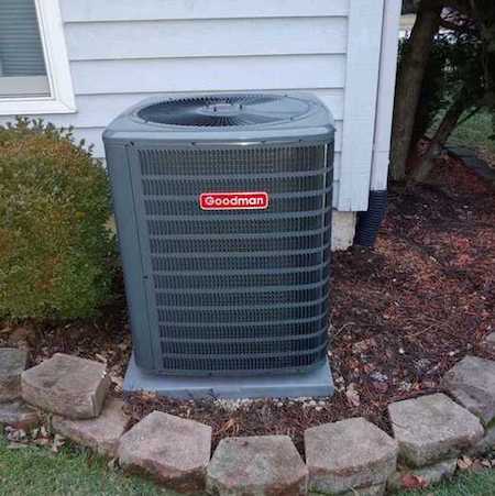 Goodman Furnace & AC Install- Parador Drive in Naperville