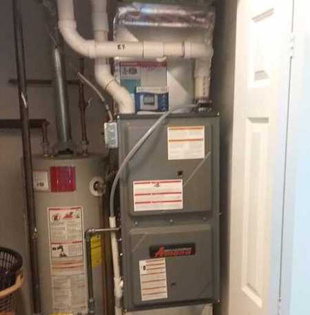 Amana Furnace Install – Muskegon Way in Romeoville